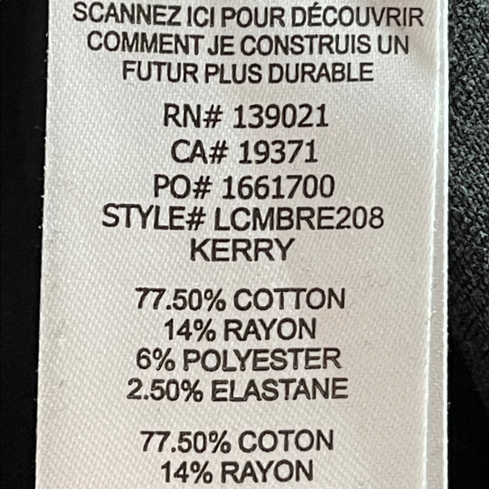 Frame Le Crop 29x27 Mini Boot Kerry Black 0190 Jeans faded gray stretch - Picture 6 of 10